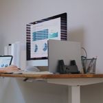 Durable Effect Vertical Laptop Stand