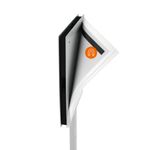 Durable Ssteel Floor Stand A3 Grey