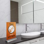 Durable Alm Stand Sign Holder A4
