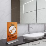 Durable Alm Stand Sign Holder A4