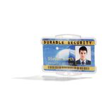 Durable Id Card Holder Clear Pk10