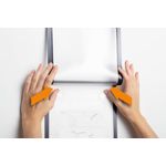 Durable Duraframe Wallpaper A4 Blk