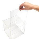 Deflecto Suggestion Box Sign Holder