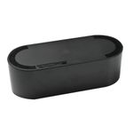 D-Line Black Large Cable Tidy Unit