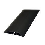 D-Line Cble Cvr 80Mm L/Duty 1.8M Blk