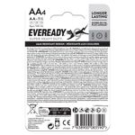 Eveready Super Hd Aa Batteries Pk4