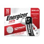 Energizer Lih Cr2016 Battery Pk12