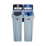 Rubbermaid Slim Jim 2 Stream Bundle