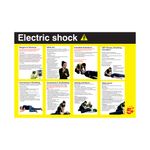 Electric Shock Sign Lam Paper A2