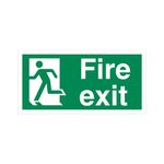 Fire Exit Run Man Left Vinyl 150X300