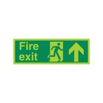 Fire Exit Rman Arr Up Plas 450