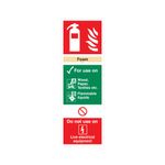 Foam Extgr For Use On Vinyl 300X100