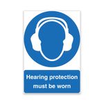 Hearing Protection Must Be Worn A4