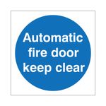 Auto Fire Door Vinyl 100X100 Pk5