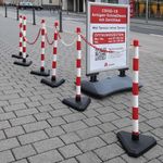 Guarda Chain 6 Post Red/Wht Concrete