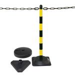 Guarda Chain 6 Post Ylw/Blk Concrete