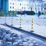 Guarda Chain 6 Post Ylw/Blk Concrete