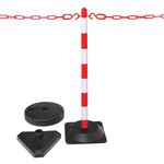 Guarda Chain 6 Post Red/Wht Round