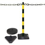 Guarda Chain 6 Post Ylw/Blk Round