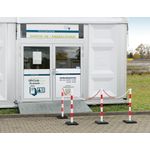 Guarda-Plus Chain 4 Post Red/Wht