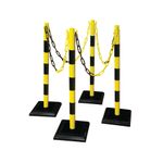 Guarda-Plus Chain 4 Post Ylw/Blk