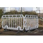 Crowd Barrier Hdpe 2220X1000 Grey