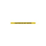 Red Post Do Not Enter Ylw/Blk Pk2