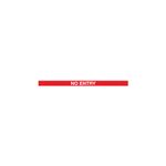 Yellow Post No Entry Red/Wht 3.4M P2