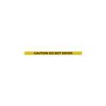 Twin Rd Post Do Not Enter Ylw/Blk P2