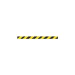 Barrier Blk With Ylw/Blk Belt 7.6M