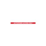 Barrier Ylw Aaccess Red/Wht Belt 7.6