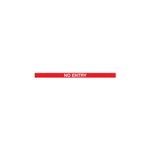 Wallpro 300 Magn Blk No Entry Rd/Wht