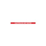 Magnetic Bk/Belt End Ylw Caution