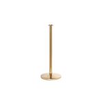 Ropemaster Polished Brass Post Flat