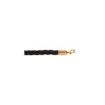 25Mm Braided Rope Black 1.8M P/Brass