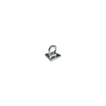 Wall Plate For Ropes Polished Chrome
