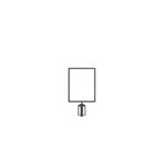 A3 Sign Vert Frame Black Belt