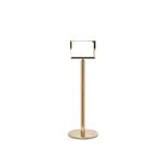 Sign Stands P/Brass Pst A4 Hori Sign