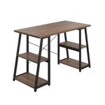 Strivo A/Frame Desk Dark Walnut/Blk