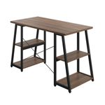 Strivo A/Frame Desk Dark Walnut/Blk