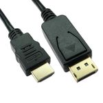 5 Star Displayport To Hdmi Cable 2M
