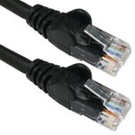 5 Star Rj45 Cable Lsoh Black 2M