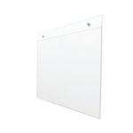 5 Star Wall Sign Holder A4 Landscape