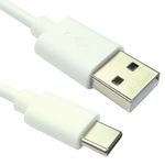 Usb-C To Usb-A Cable 15W 1M White