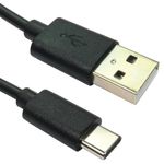 Usb-C To Usb-A Cable 15W 1M Black