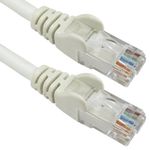 Network 6 Lsoh Patch Lead 0.5M White