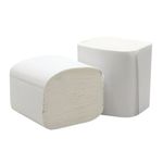 Folded Toilet Tissue 1-Ply Wht Pk36