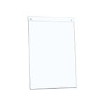 Sign Holder Wall Display Ptrt A4 Clr