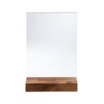 Portrait Stand Up Sign Holder A5