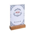 Portrait Stand Up Sign Holder A5